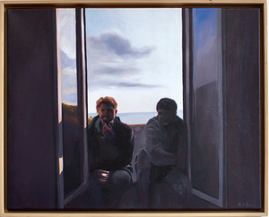 overlooking san fruttuoso - oil 16x20 - $1,750.png
